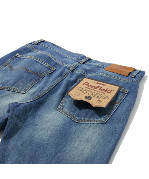 PENFIELD（ペンフィールド）の「1975 ウォッシュドセルビッジテーパードジンスカイブルー_FR1WP01U（デニムパンツ・メンズ・スカイブルー・FREE）」の11枚目の写真