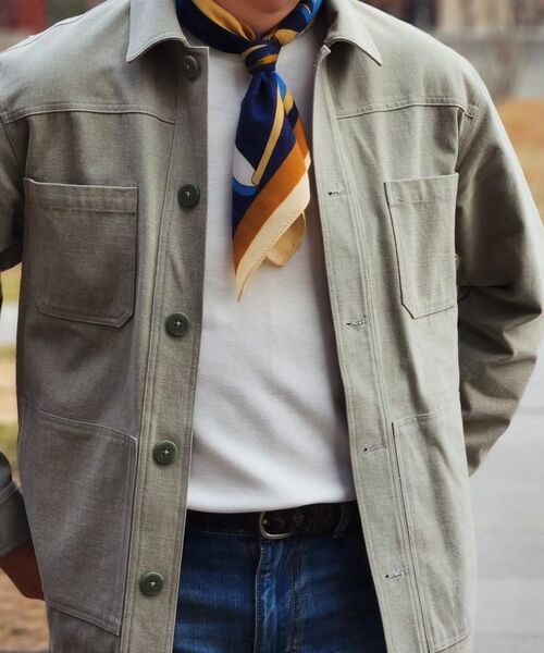 PENFIELD（ペンフィールド）の「1975 ウォッシュドセルビッジテーパードジンスカイブルー_FR1WP01U（デニムパンツ・メンズ・スカイブルー・FREE）」の3枚目の写真