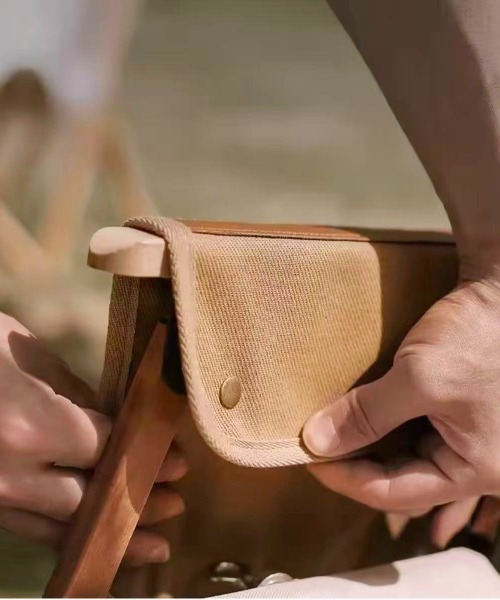 Port（ポート）の「【 Port / ポート 】 アウトドア チェアポケット / 吊り下げ収納ポーチ #（アウトドアグッズ・メンズ・ブラック/ベージュ/カーキ・FREE）」の7枚目の写真