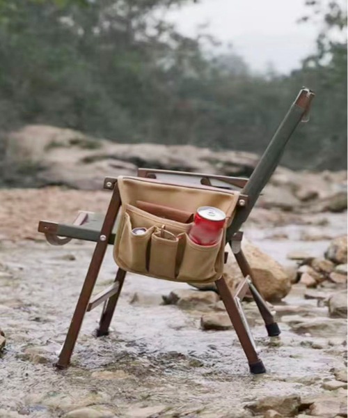 Port（ポート）の「【 Port / ポート 】 アウトドア チェアポケット / 吊り下げ収納ポーチ #（アウトドアグッズ・メンズ・ブラック/ベージュ/カーキ・FREE）」の10枚目の写真