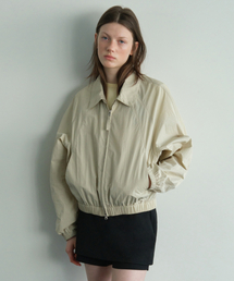 MUSINSA STANDARD WOMAN（ムシンサスタンダードウーマン）の「ウィメンズ CN ブルゾンジャケット [ライトベージュ]（MA-1）」