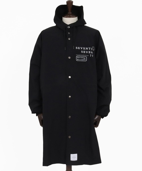 seventy seven(セブンティセブン)の「mj11347-nylon long hoodie coat ナイロンコート(7726S010)(その他アウター・メンズ・ブラック/ブルーグレー/オフホワイト・L/M/S)」の21枚目の写真