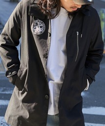 VENCEEXCHANGE（ヴァンスエクスチェンジ）の「【リメイク】ワッペン フード2WAY ステンカラーコート（ステンカラーコート）」