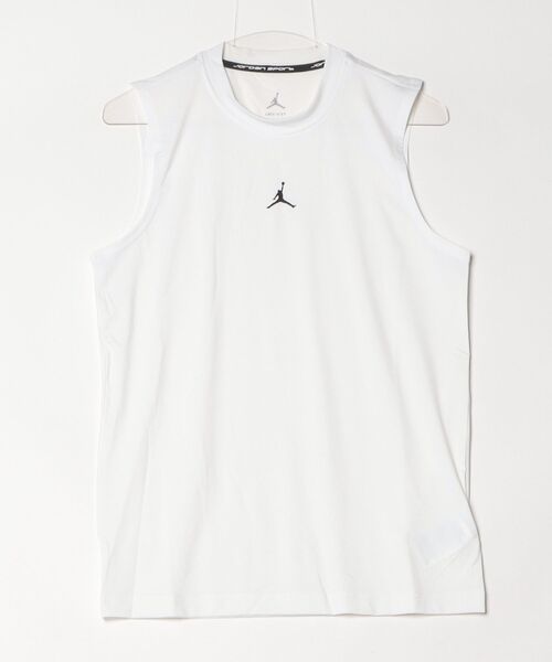 JORDAN BRAND（ジョーダンブランド）の「ジョーダン  ジョーダン DF SPT ESS SLVS S/S トップ（タンクトップ・メンズ・ホワイト・SS/S/M/L/XL/2XL/3XL）」の5枚目の写真