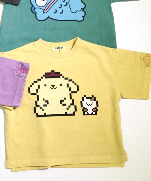 F.O.KIDS(エフオーキッズ)の「F.O.KIDS/エフオーキッズ サンリオ4色4柄フェードTシャツ 2026年 夏 夏服(Tシャツ/カットソー・キッズ・パープル/イエロー/エメラルド/チャコール・140/150/160)」の4枚目の写真