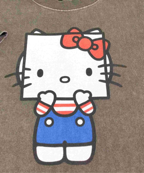 F.O.KIDS(エフオーキッズ)の「F.O.KIDS/エフオーキッズ サンリオ4色4柄フェードTシャツ 2026年 夏 夏服(Tシャツ/カットソー・キッズ・パープル/イエロー/エメラルド/チャコール・140/150/160)」の6枚目の写真