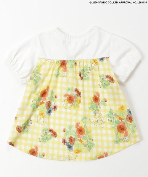 HAKKA BABY（ハッカベビー）の「【ハッカキッズ×サンリオキャラクターズ】［ベビー］オリジナルプリント半袖Ｔシャツ（Tシャツ/カットソー・キッズ・オフホワイト/杢グレー/サックスブルー/ピンク・LARGE）」の14枚目の写真