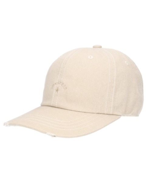 CONVERSE(コンバース)の「CONVERSE/コンバース CN WASHED TWILL 6P CAP(キャップ・メンズ・ブラック/ベージュ/ピンク・57~59cm)」の2枚目の写真
