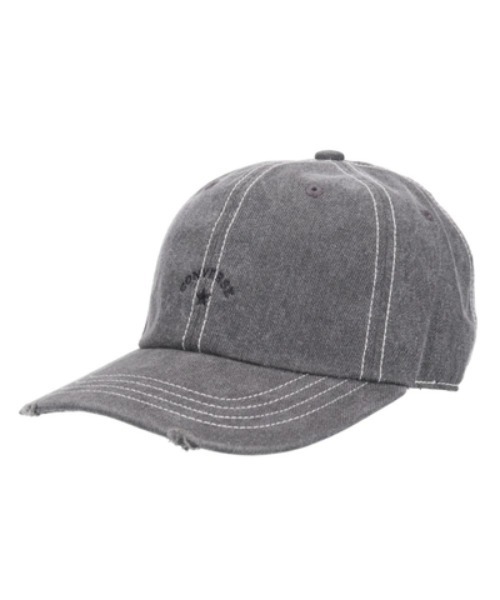 CONVERSE(コンバース)の「CONVERSE/コンバース CN WASHED TWILL 6P CAP(キャップ・メンズ・ブラック/ベージュ/ピンク・57~59cm)」の1枚目の写真