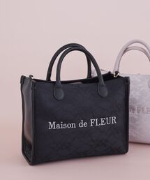 Maison de FLEUR | レース2Wayトートバッグ(ハンドバッグ)