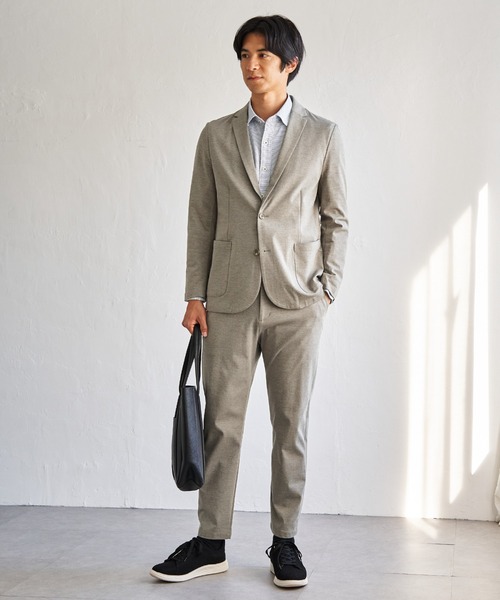 IKKA LOUNGE(イッカラウンジ)の「【雑誌MonoMax4月号掲載】GOKU楽ワークポンチイージーパンツ「小泉孝太郎さん着用モデル」(その他パンツ・メンズ・ネイビー/グレー/ベージュ/チャコール・XL/L/M/S)」の10枚目の写真