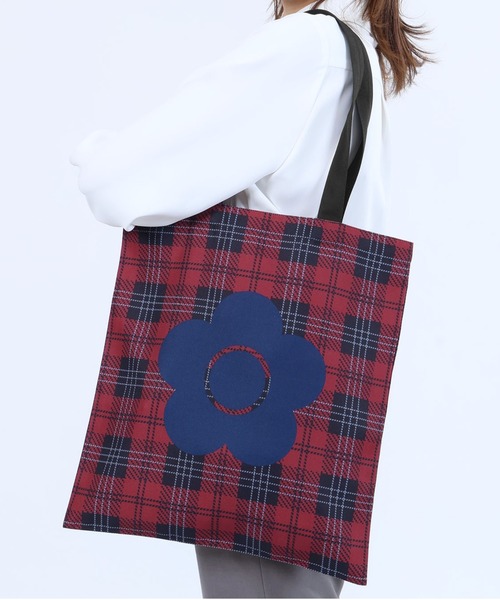 ポリキャンバスロゴトート（トートバッグ）｜MARY QUANT（マリー