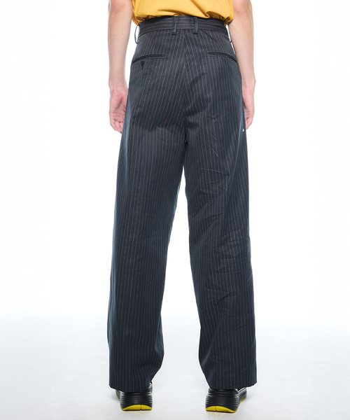 JOINT WORKS(ジョイントワークス)の「TOLQ / トルク Printed One Tuck Trousers(スラックス・メンズ・ブラック・2)」の10枚目の写真