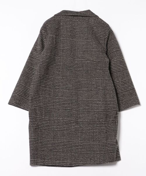 Ritzy(リッツィー)の「グレンチェックチェスターコート(チェスターコート・レディース・ブラウン・LARGE/MEDIUM)」の7枚目の写真