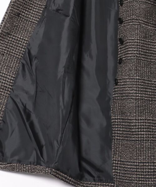 Ritzy(リッツィー)の「グレンチェックチェスターコート(チェスターコート・レディース・ブラウン・LARGE/MEDIUM)」の8枚目の写真
