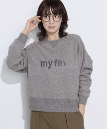 COMME CA Wardrobe | リヨセルコットン裏毛 プリントプルオーバー(Tシャツ/カットソー)