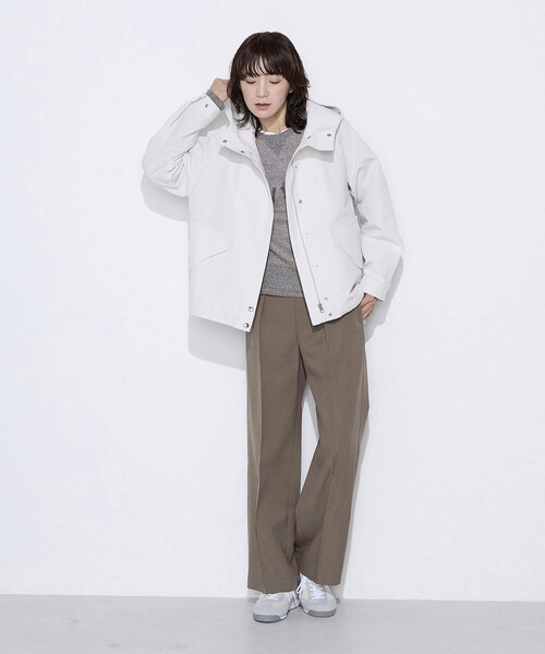 COMME CA Wardrobe(コムサワードローブ)の「リヨセルコットン裏毛 プリントプルオーバー(Tシャツ/カットソー・レディース・ブルー/トップグレー/アイボリー・FREE)」の4枚目の写真