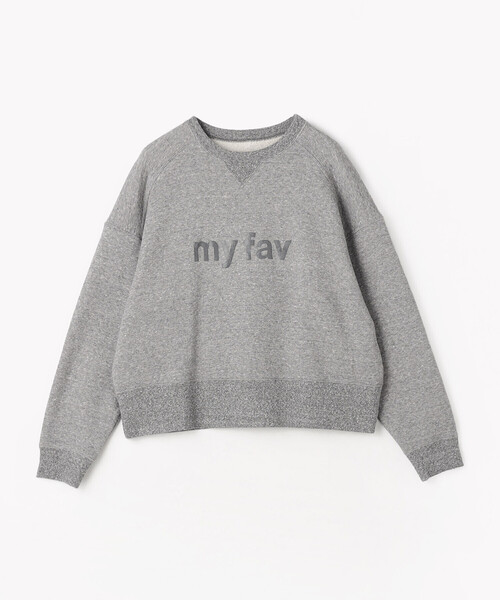 COMME CA Wardrobe(コムサワードローブ)の「リヨセルコットン裏毛 プリントプルオーバー(Tシャツ/カットソー・レディース・ブルー/トップグレー/アイボリー・FREE)」の18枚目の写真