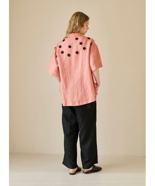 COEL（コエル）の「ヴィンテージ刺繍パンツ（その他パンツ・レディース・アイボリー/ブラック・38/36）」の8枚目の写真