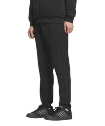 アディダス adidas スリーストライプス スリムフィット ダブルニット オープンヘム トラックパンツ(ジャージ)