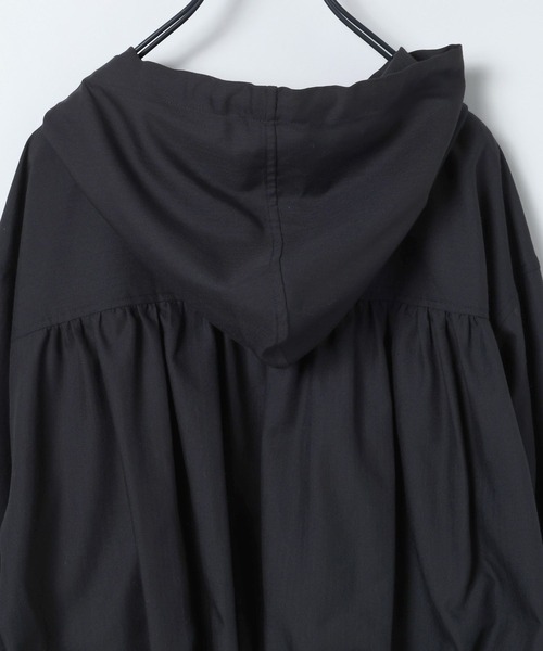 JEANASIS(ジーナシス)の「ドロストショートシャツフーディ/650633(シャツ/ブラウス・レディース・チェック/ブラック/ホワイト・FREE)」の21枚目の写真