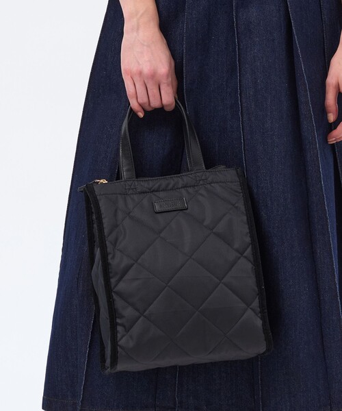 MACKINTOSH PHILOSOPHY(マッキントッシュ フィロソフィー)の「【Buckingham Tote(バッキンガムトート)】ミニ(トートバッグ・レディース・ベージュ/ネイビー・FREE)」の4枚目の写真