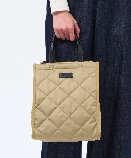 MACKINTOSH PHILOSOPHY(マッキントッシュ フィロソフィー)の「【Buckingham Tote(バッキンガムトート)】ミニ(トートバッグ・レディース・ベージュ/ネイビー・FREE)」の3枚目の写真