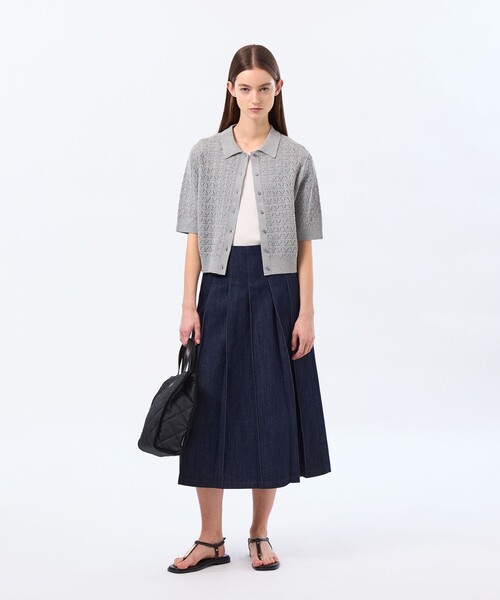 MACKINTOSH PHILOSOPHY(マッキントッシュ フィロソフィー)の「【Buckingham Tote(バッキンガムトート)】ミニ(トートバッグ・レディース・ベージュ/ネイビー・FREE)」の5枚目の写真