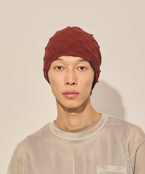 arth(アース)の「arth Ice Cotton Thorn Beanie / アース(ニットキャップ/ビーニー・レディース・ブラック/ワイン/グリーン・FREE)」の18枚目の写真