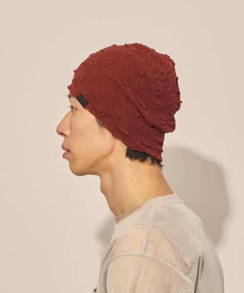 arth(アース)の「arth Ice Cotton Thorn Beanie / アース(ニットキャップ/ビーニー・レディース・ブラック/ワイン/グリーン・FREE)」の20枚目の写真