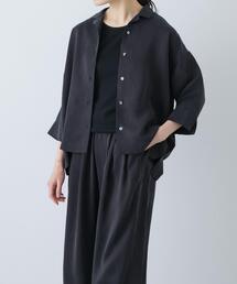 かぐれ | キュプラオープンカラーシャツ(シャツ/ブラウス)