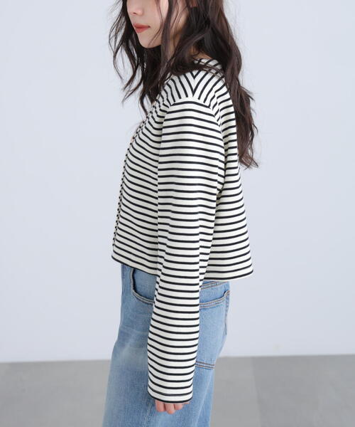 FREE'S MART（フリーズマート）の「◆金ボタンノーカラージャケット（ノーカラージャケット・レディース・ネイビー/ブラック系その他・FREE）」の12枚目の写真