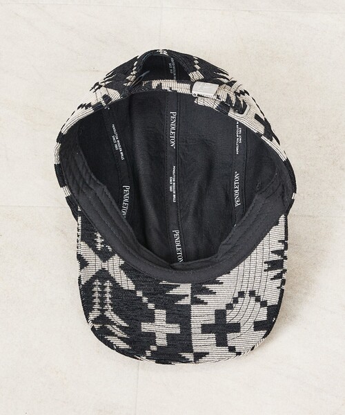 PENDLETON（ペンドルトン）の「【PENDLETON / ペンドルトン】GOBELINS JET CAP / ゴブラン ジェット キャップ/ユニセックス/【WEB限定】（キャップ・メンズ・ブラック・フリー）」の4枚目の写真