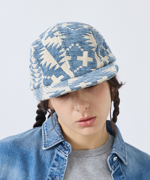 PENDLETON（ペンドルトン）の「【PENDLETON / ペンドルトン】GOBELINS JET CAP / ゴブラン ジェット キャップ/ユニセックス/【WEB限定】（キャップ・メンズ・ブラック/ブルー・フリー）」の17枚目の写真