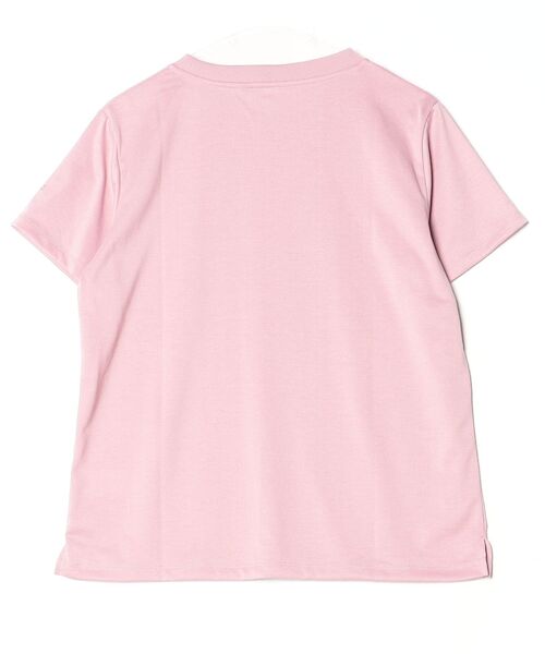 TIGORA by BEAMS DESIGN（ティゴラバイビームスデザイン）の「ティゴラ ビームス TIGORA by BEAMS DESIGN フィットネスグラフィックTシャツ（Tシャツ/カットソー・レディース・ピンク/グリーン/ブルーグレー・XL/L/M/S）」の4枚目の写真