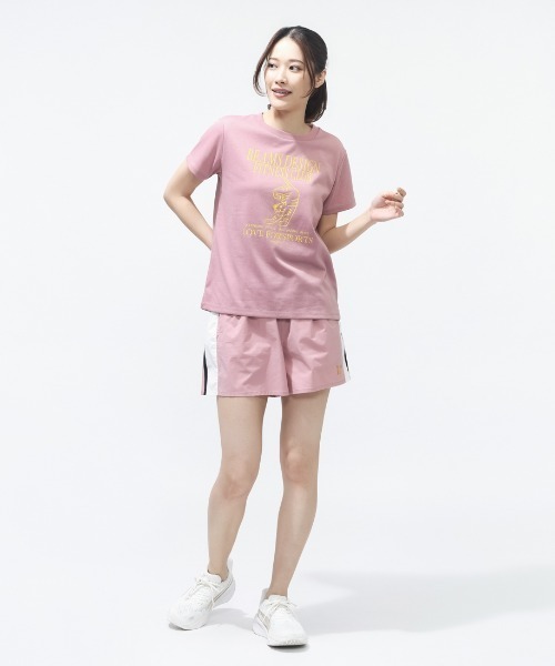TIGORA by BEAMS DESIGN（ティゴラバイビームスデザイン）の「ティゴラ ビームス TIGORA by BEAMS DESIGN フィットネスグラフィックTシャツ（Tシャツ/カットソー・レディース・ピンク/グリーン/ブルーグレー・XL/L/M/S）」の13枚目の写真