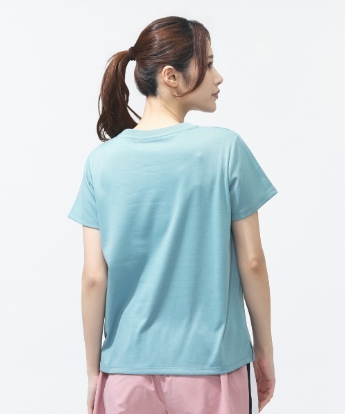 TIGORA by BEAMS DESIGN（ティゴラバイビームスデザイン）の「ティゴラ ビームス TIGORA by BEAMS DESIGN フィットネスグラフィックTシャツ（Tシャツ/カットソー・レディース・ピンク/グリーン/ブルーグレー・XL/L/M/S）」の15枚目の写真