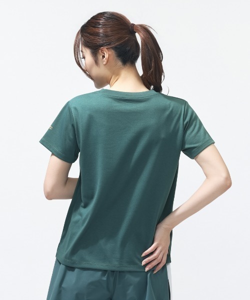 TIGORA by BEAMS DESIGN（ティゴラバイビームスデザイン）の「ティゴラ ビームス TIGORA by BEAMS DESIGN フィットネスグラフィックTシャツ（Tシャツ/カットソー・レディース・ピンク/グリーン/ブルーグレー・XL/L/M/S）」の6枚目の写真