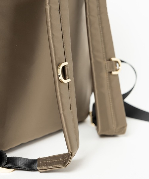 BARNYARDSTORM（バンヤードストーム）の「BARNYARDSTORM / キレイめ2roomsリュック（バックパック/リュック・レディース・ブラック/モカ・FREE）」の3枚目の写真