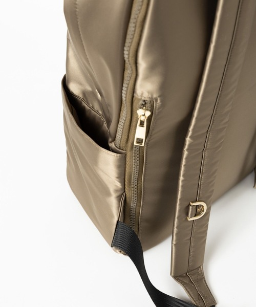 BARNYARDSTORM（バンヤードストーム）の「BARNYARDSTORM / キレイめ2roomsリュック（バックパック/リュック・レディース・ブラック/モカ・FREE）」の9枚目の写真