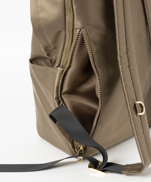 BARNYARDSTORM（バンヤードストーム）の「BARNYARDSTORM / キレイめ2roomsリュック（バックパック/リュック・レディース・ブラック/モカ・FREE）」の10枚目の写真