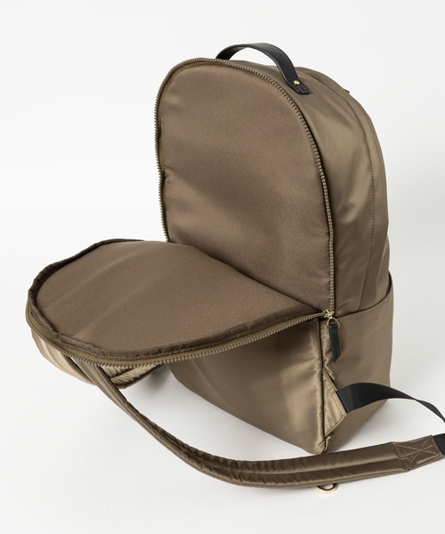 BARNYARDSTORM（バンヤードストーム）の「BARNYARDSTORM / キレイめ2roomsリュック（バックパック/リュック・レディース・ブラック/モカ・FREE）」の11枚目の写真