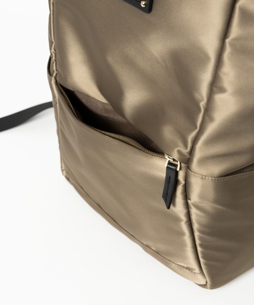 BARNYARDSTORM（バンヤードストーム）の「BARNYARDSTORM / キレイめ2roomsリュック（バックパック/リュック・レディース・ブラック/モカ・FREE）」の12枚目の写真