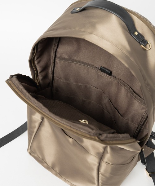 BARNYARDSTORM（バンヤードストーム）の「BARNYARDSTORM / キレイめ2roomsリュック（バックパック/リュック・レディース・ブラック/モカ・FREE）」の13枚目の写真