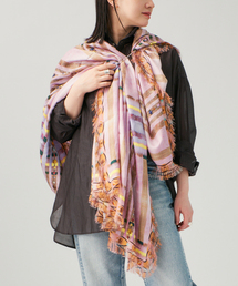 Pierre-Louis Mascia（ピエール・ルイ・マシア）の「PIERRE LOUIS MASCIA ピエール ルイマーシャ Scarf 135x194cm 517308/101（バンダナ/スカーフ）」
