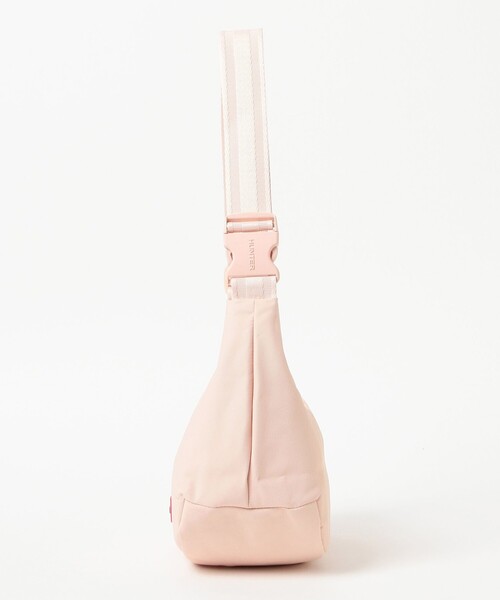 HUNTER（ハンター）の「【WEB限定】HUNTER / ナイロン ミニ ホーボー（ショルダーバッグ・レディース・オフホワイト/ブラック・ONE SIZE）」の5枚目の写真