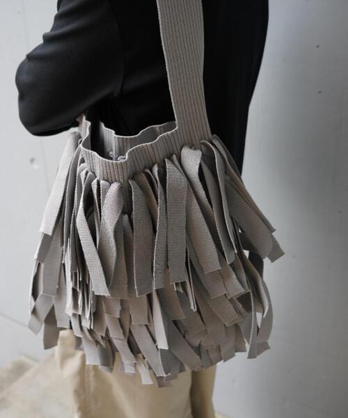 ADD CULUMN（アドカラム）の「ADD CULUMN(アドカラム) MOP ONESHLD（トートバッグ・レディース・ブラック/グレー・F）」の11枚目の写真