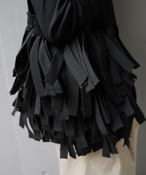 ADD CULUMN（アドカラム）の「ADD CULUMN(アドカラム) MOP ONESHLD（トートバッグ・レディース・ブラック/グレー・F）」の4枚目の写真