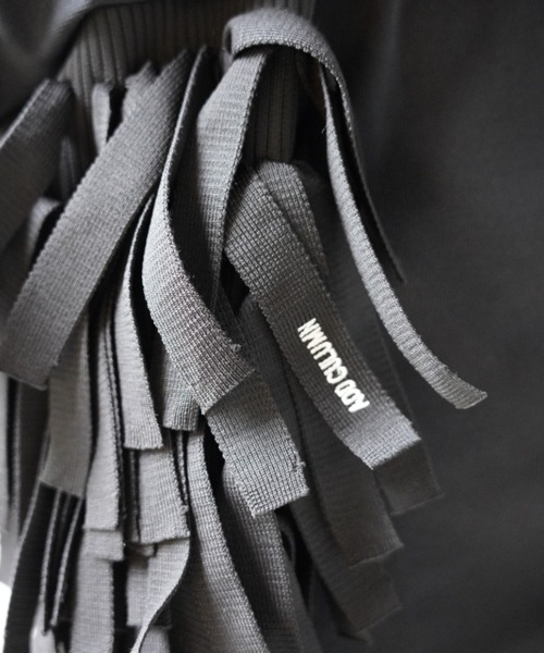 ADD CULUMN（アドカラム）の「ADD CULUMN(アドカラム) MOP ONESHLD（トートバッグ・レディース・ブラック/グレー・F）」の5枚目の写真