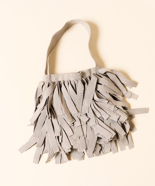 ADD CULUMN（アドカラム）の「ADD CULUMN(アドカラム) MOP ONESHLD（トートバッグ・レディース・ブラック/グレー・F）」の7枚目の写真